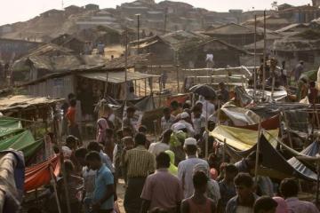 Rohingya refugees in Cox’s Bazar, Bangladesh.