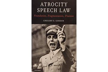 Atrocity Speech Law Cover