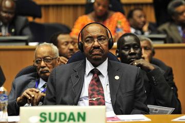 Omar Hassan Ahmad al-Bashir, the president of Sudan, listens to a speech during the opening of the 20th session of The New Partnership for Africa’s Development in Addis Ababa, Ethiopia, Jan. 31, 2009