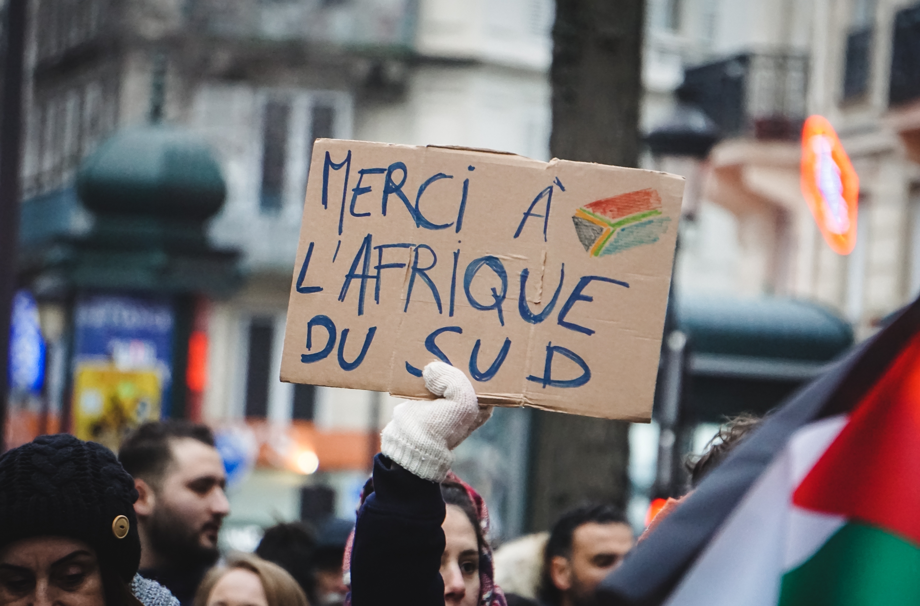 Merci a l'afrique du sud paris sign