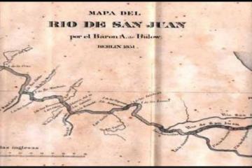  Map of the San Juan River in 1851